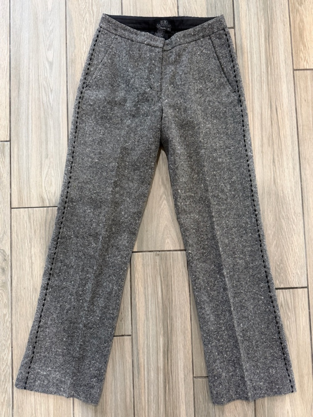 BCBG Maxazria Wool Tweed Pants Size 0